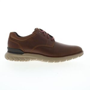 Rockport Mens Total Motion Sport Plain Toe Oxford Brown Shoes (NWT)